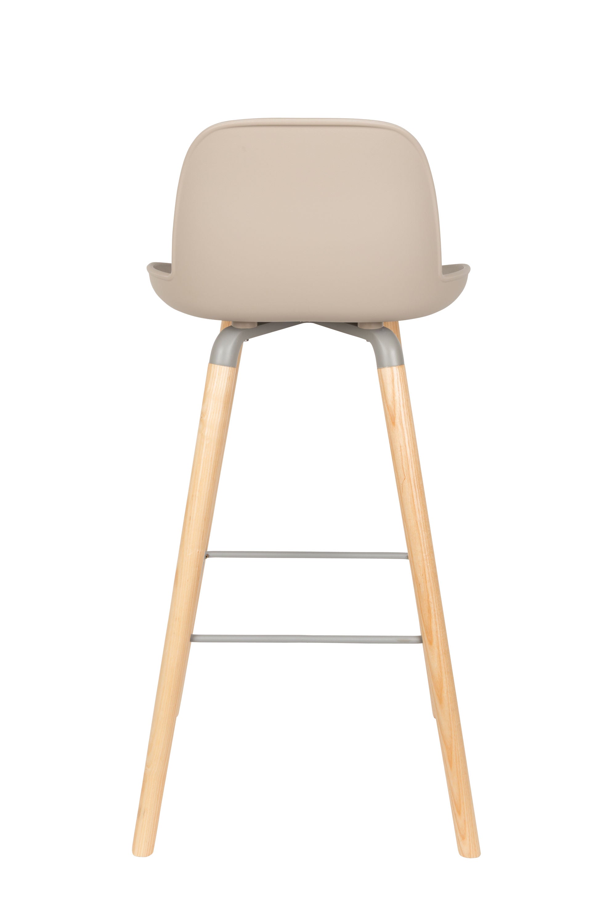 Zuiver Set of 2 Albert Kuip Taupe Bar Stool